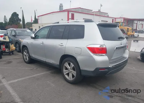 2013 Toyota Highlander Limited V6 from USA, damaged, VIN 5TDYK3EH5DS117783